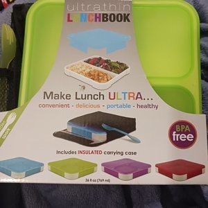 NWT!! BED, BATH, & BEYOND SUPER THIN LUNCHBOX